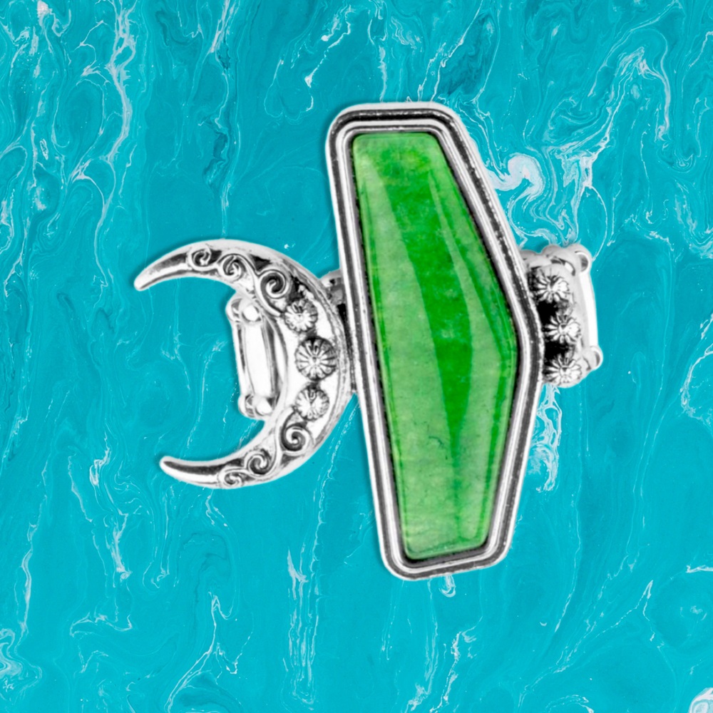 Paparazzi Cosmic Karma Ring in Green